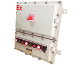 風(fēng)機(jī)自動(dòng)循環(huán)控制防爆動(dòng)力配電箱（電磁起動(dòng)）-3K（ⅡB級(jí) 鋼板焊接 下進(jìn)下出 戶內(nèi) 案例）